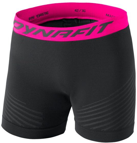 Dynafit Speed Dryarn® W - pantaloni corti trailrunning a compressione - donna Black/Pink I46 D40