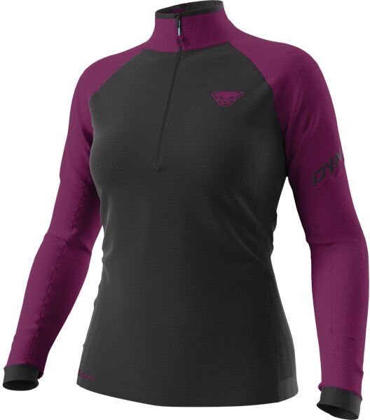 Dynafit Speed Polartec® 1/2 Zip - felpa in pile - donna Black/Violet S