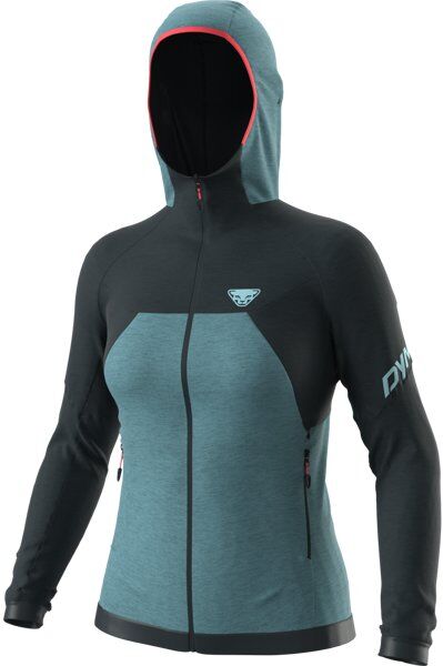 Dynafit Tour Wool Thermal - giacca ibrida - donna Azure/Dark Blue/Red XL