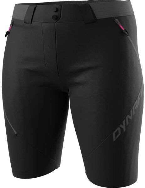Dynafit Transalper 4 Dst - pantaloni corti trekking - donna Black/Grey/Pink S