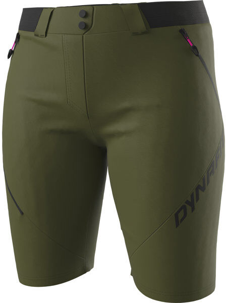 Dynafit Transalper 4 Dst - pantaloni corti trekking - donna Dark Green/Black XL