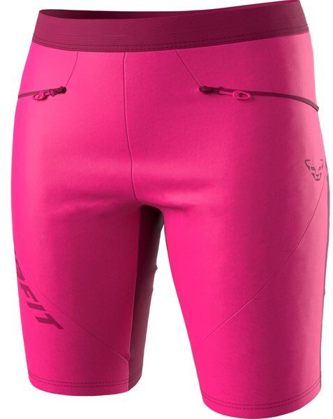 Dynafit Traverse Dst W- pantaloni corti alpinismo - donna Pink/Purple XL