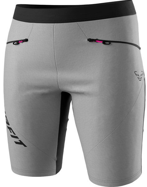 Dynafit Traverse Dst W- pantaloni corti alpinismo - donna Dark Grey/Black/Pink XL