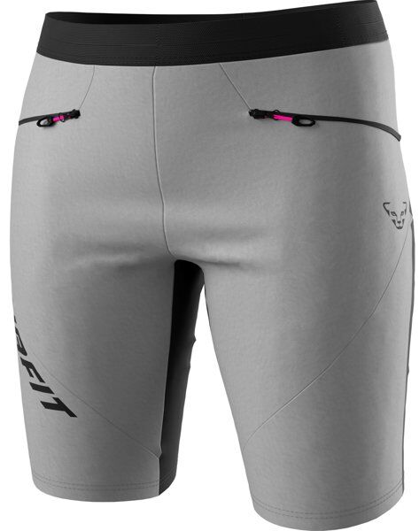 Dynafit Traverse Dst W- pantaloni corti alpinismo - donna Dark Grey/Black/Pink S