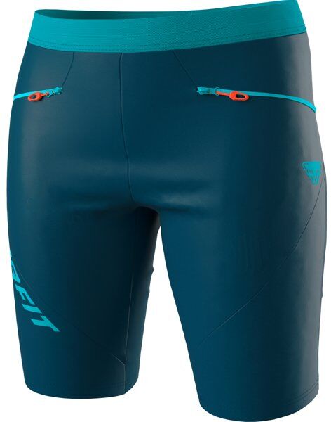 Dynafit Traverse Dst W- pantaloni corti alpinismo - donna Blue/Light Blue/Orange XL