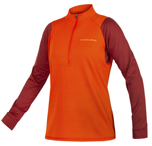 Endura Singletrack Fleece - felpa - donna Red S