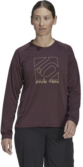 Five Ten W Long Sleeve - maglia ciclismo manica lunga - donna Dark Red L