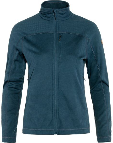 Fjällräven Abisko Lite Fleece W - felpa in pile - donna Blue S