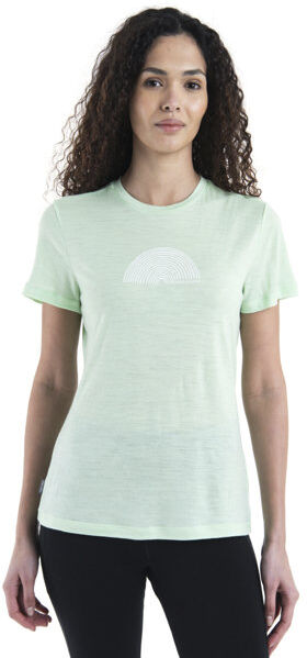 Icebreaker Merino W 150 Tech Lite III - T-shirt - donna Green XL