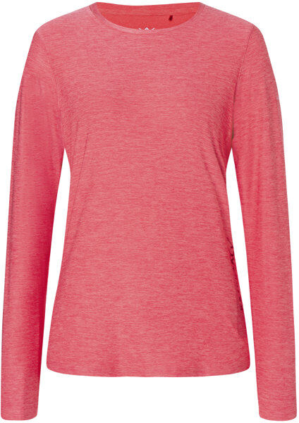 Kaikkialla Kajaani L/S W – maglia manica lunga - donna Dark Pink 2XL