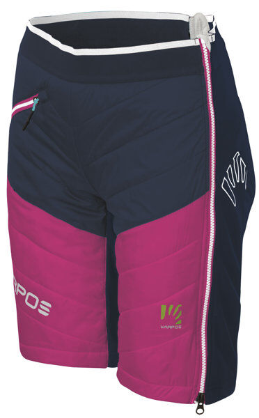 Karpos Alagna Plus - pantaloni corti sci alpinismo - donna Blue/Pink/Black L