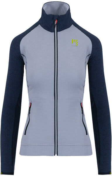 Karpos Ambrizzola Full-Zip W - felpa in pile - donna Blue/Light Blue XS