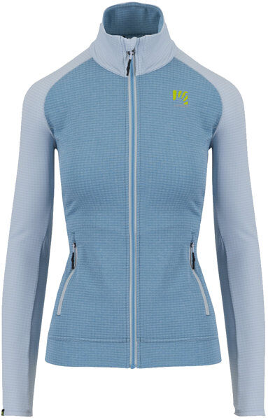 Karpos Ambrizzola Full-Zip W - felpa in pile - donna Light Blue XS