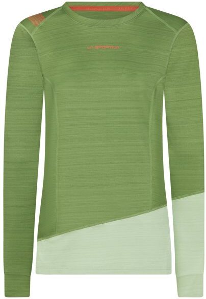 La Sportiva Dash - maglia a maniche lunghe - donna Green/Light Green/Red XL