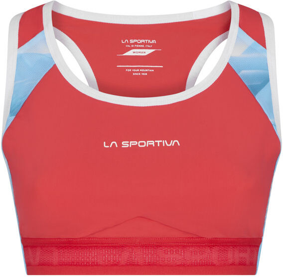 La Sportiva Hover W - reggiseno sportivo alto sostegno - donna Red/White L