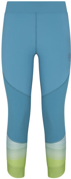 La Sportiva Sensation W - pantaloni arrampicata - donna Azure/Green XS