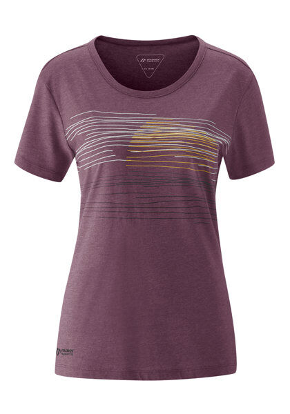 Maier Sports Burgeis W - T-shirt - donna Violet 46