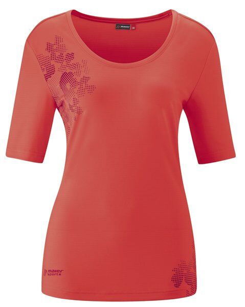 Maier Sports Irmi - T-shirt - donna Pink/Red 46