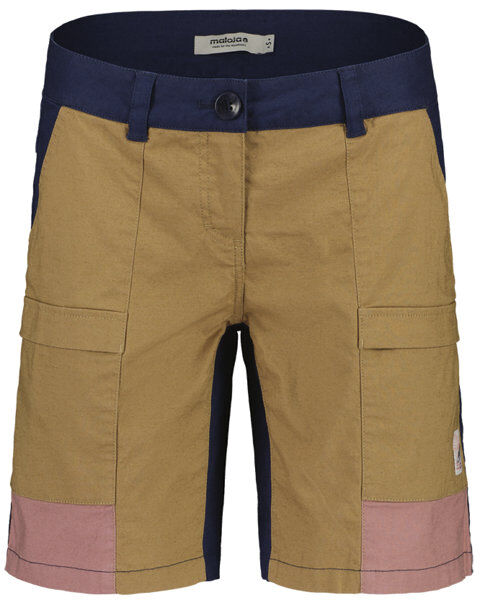 maloja LamonazM. - pantaloni corti trekking - donna Yellow/Blue XS