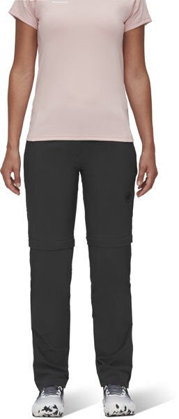 Mammut Runbold Zip Off - pantaloni zip-off - donna Black 40