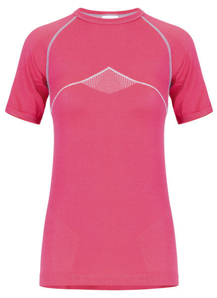 Meru Aniak SS - maglietta tecnica - donna Pink/Grey XL