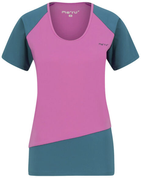 Meru Paihia SS W - T-shirt - donna Pink/Blue XS