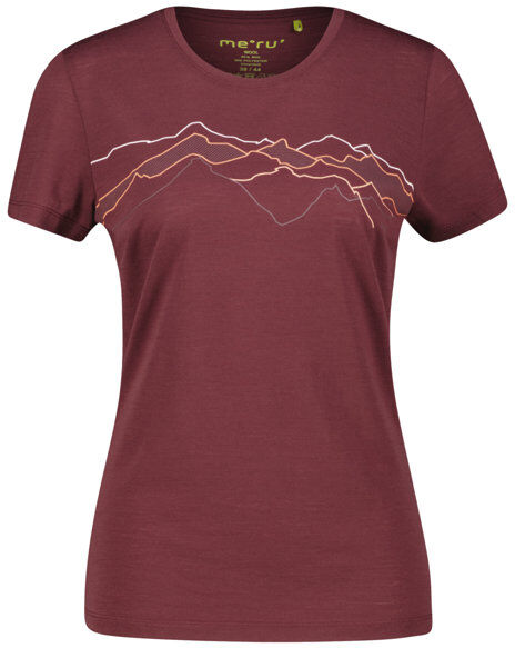 Meru Trelleborg W - T-Shirt - donna Dark Red I48 D42