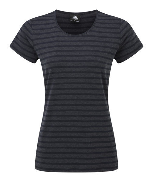 Mountain Equipment Groundup Stripe W - T-shirt - donna Black 8 UK