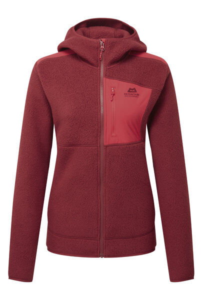 Mountain Equipment Highpile Hooded W - felpa in pile - donna Red 8 UK