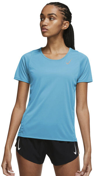 Nike Dri-FIT Race W - maglia running - donna Blue L