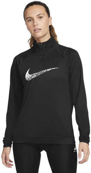 Nike Dri-FIT Swoosh Run - felpa running - donna Black S