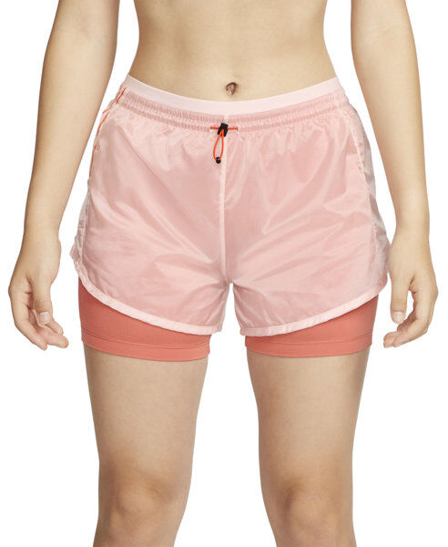 Nike Icon Clash Tempo Luxe - pantaloni corti running - donna Pink L