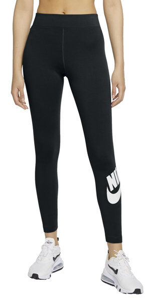 Nike W NSW Essntl Lggng Futura Hr - pantaloni fitness - donna Black XS
