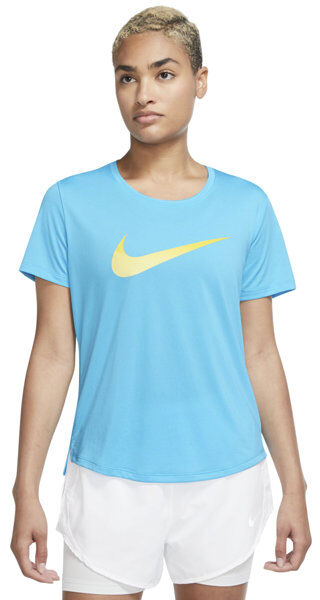 Nike One Dri-FIT Swoosh - maglia running - donna Light Blue XL