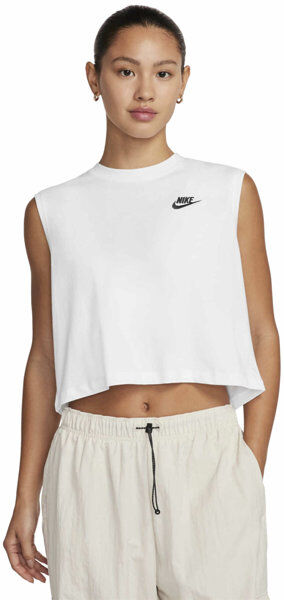 Nike Sportswear Club Cropped W - top - donna White L