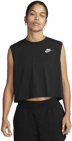 Nike Sportswear Club Cropped W - top - donna Black M