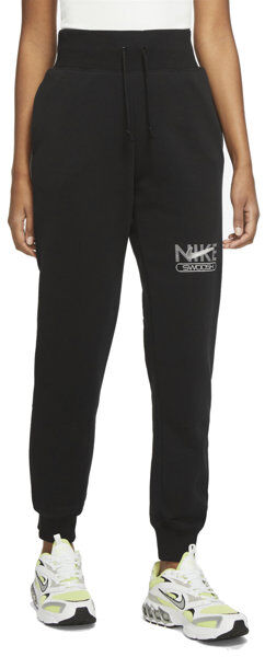 Nike Sportswear Swoosh Flee - pantaloni fitness - donna Black L
