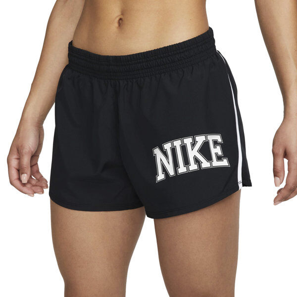 Nike Swoosh Dri-FIT - pantaloni corti running - donna Black L
