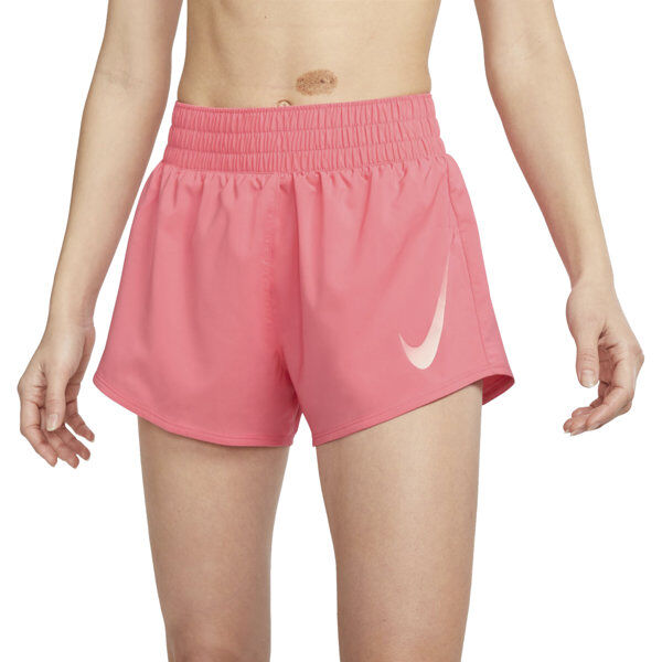 Nike Swoosh W - pantaloni corti running - donna Pink M