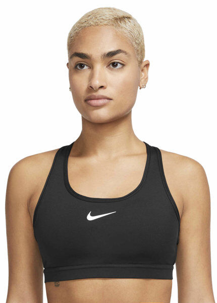 Nike Swoosh W - reggiseno sportivo medio sostegno - donna Black L
