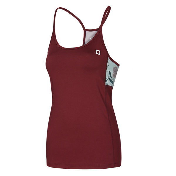 Ocun Arista - top arrampicata - donna Dark Red XS