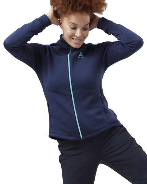 Odlo Berra - felpa in pile - donna Blue M