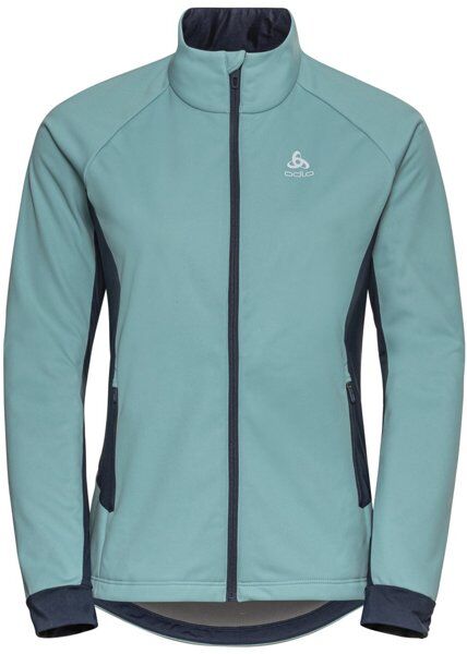 Odlo Brensholmen - giacca sci da fondo - donna Light Blue/Blue M