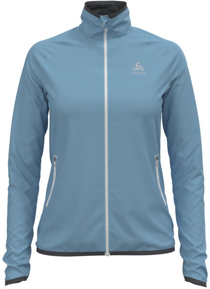 Odlo Carve Ceramiwarm Midlayer - felpa in pile - donna Light Blue L