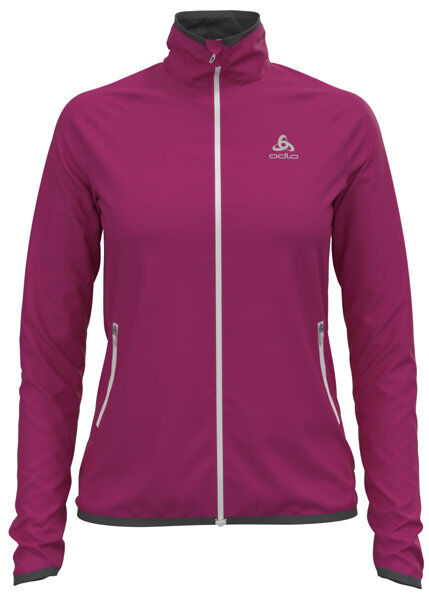 Odlo Carve Ceramiwarm Midlayer - felpa in pile - donna Purple XS