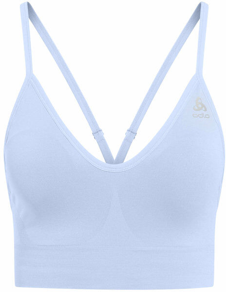 Odlo Padded Seamless Soft 2.0 - reggiseno sportivo basso sostegno - donna Light Blue M