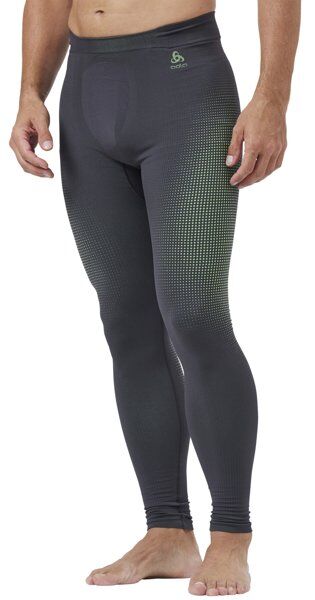 Odlo Performance Warm Eco Baselayer - calzamaglia - uomo Grey/Green S