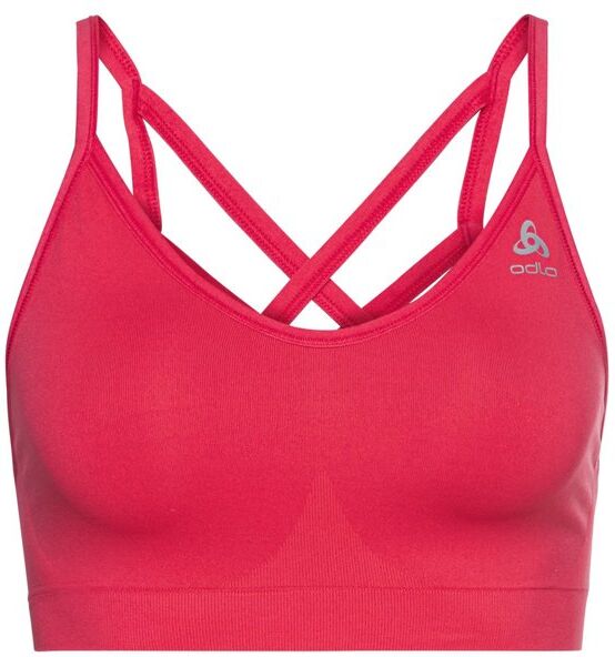 Odlo Seamless Soft - reggiseno sportivo basso sostegno Pink/Grey S