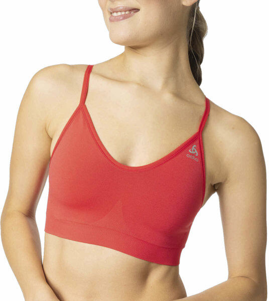 Odlo Seamless Soft Sport - reggiseno sostegno basso sostegno - donna Light Red L