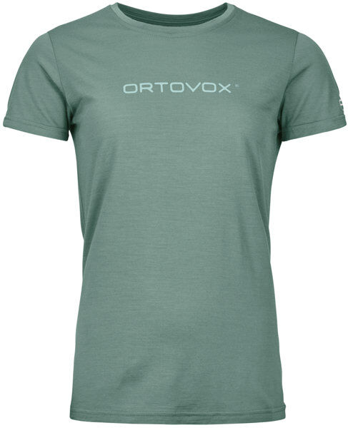 Ortovox 150 Cool Brand Ts W - maglietta tecnica - donna Green XS
